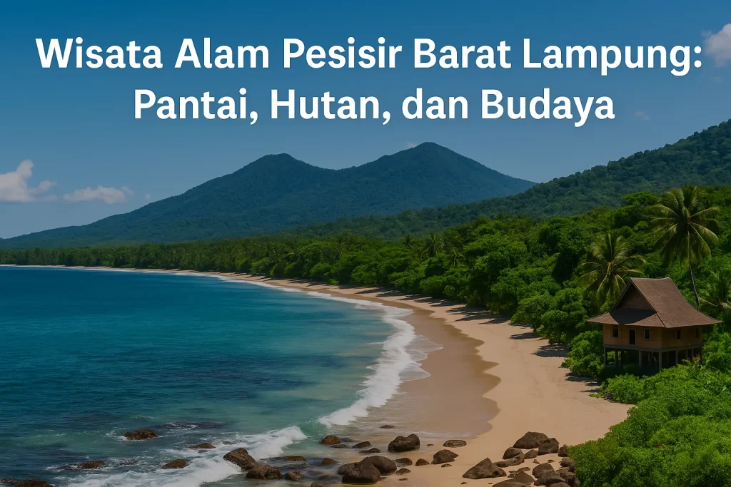 wisata alam pesisir barat lampung