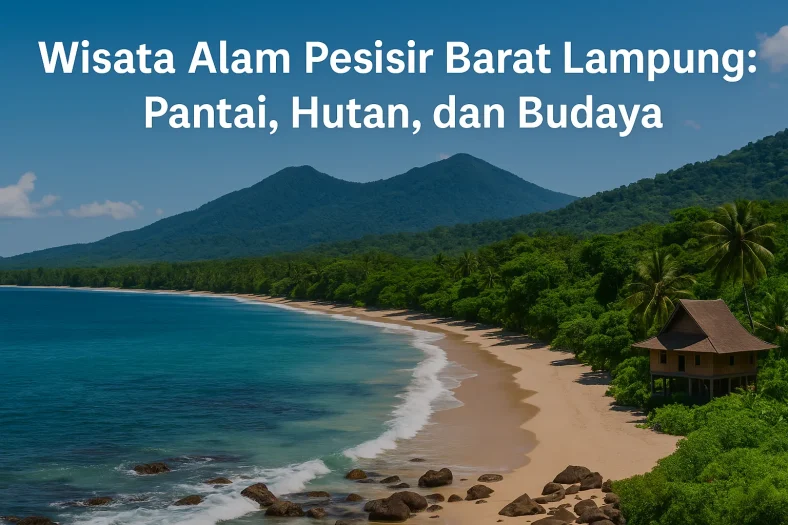 wisata alam pesisir barat lampung